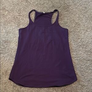 Lululemon Athletica Purple Fitted Sleeveless Tank